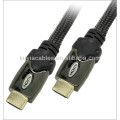 Câble hdmi à hdmi 1,8 m Câble plaqué or pour PS3 HDTV 1080P